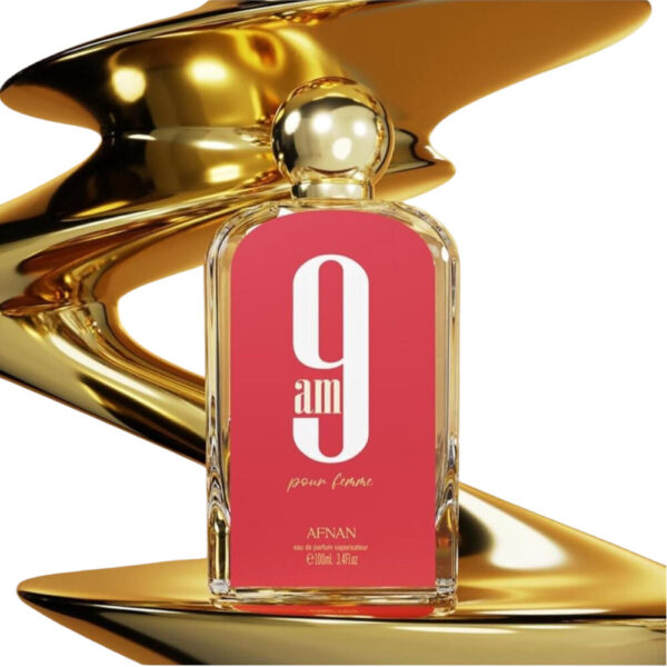 Afnan 9 AM Pour Femme Eau De Parfum for Women, 100 ML