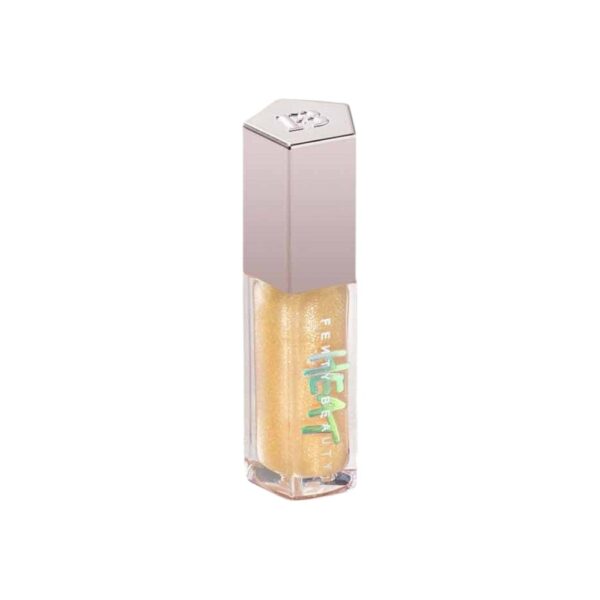 FENTY BEAUTY GLOSS BOMB HEAT UNIVERSAL LIP LUMINIZER + PLUMPER Lemon Lava - clear with gold shimmer