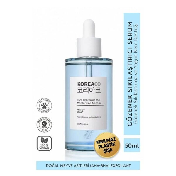 KOREACO Revitalizing, Moisturizing and Pore Firming Serum - Pure Tightening And 50ml