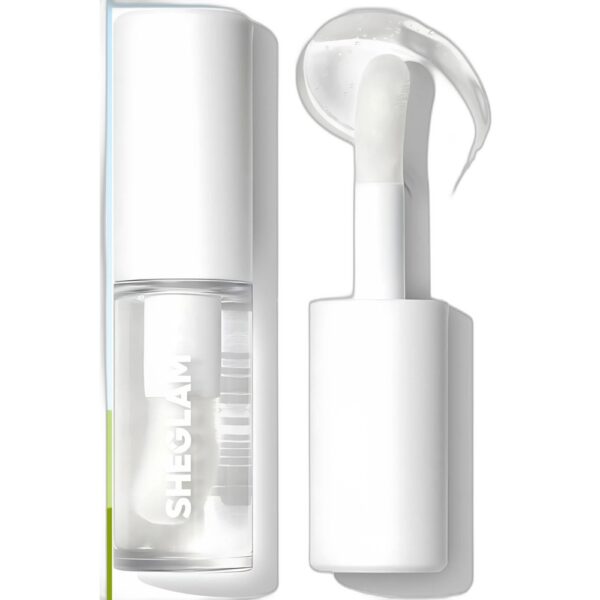 SHEGLAM Jelly Wow Hydrating Lip Oil -, non-sticky Plumping Lip Gloss Tip Applicator (Loco for Coco),