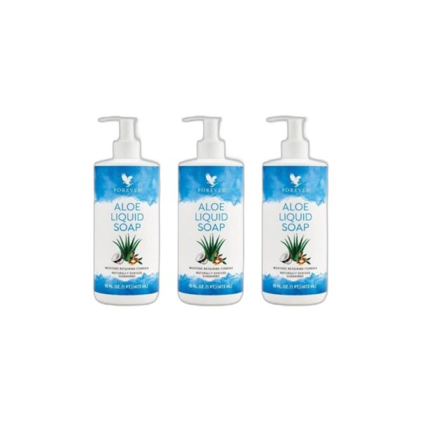 Forever Living ALOE LIQUID SOAP X3
