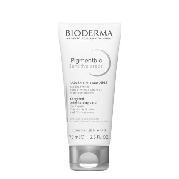Bioderma Pigmentbio Sensitive Areas - 75 ml Brightening Cream, Genital and Joint Areas Anti-Darkness