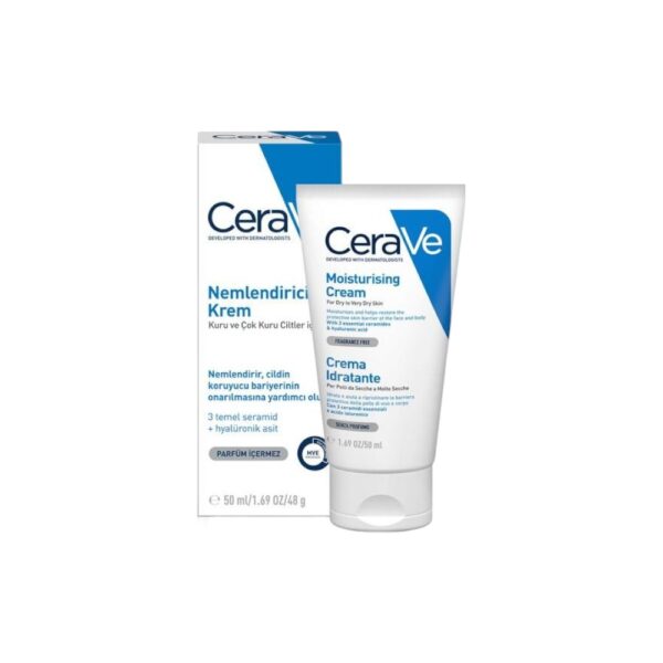CeraVe Moisturizing Cream 50 ml - for Dry and Very Dry Skin