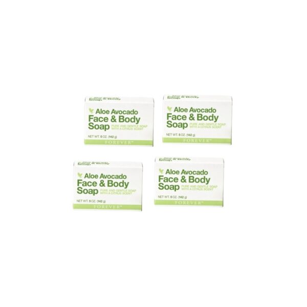 Forever Living AVOCADO FACE & BODY SOAP X4