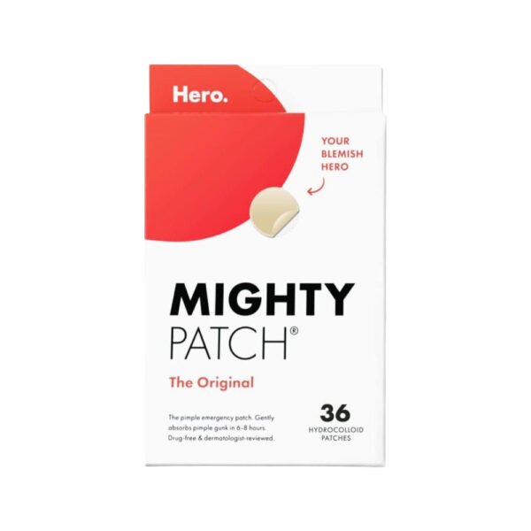 Mighty Patch Original - Hydrocolloid Acne Spot Treatment (36 ct) for