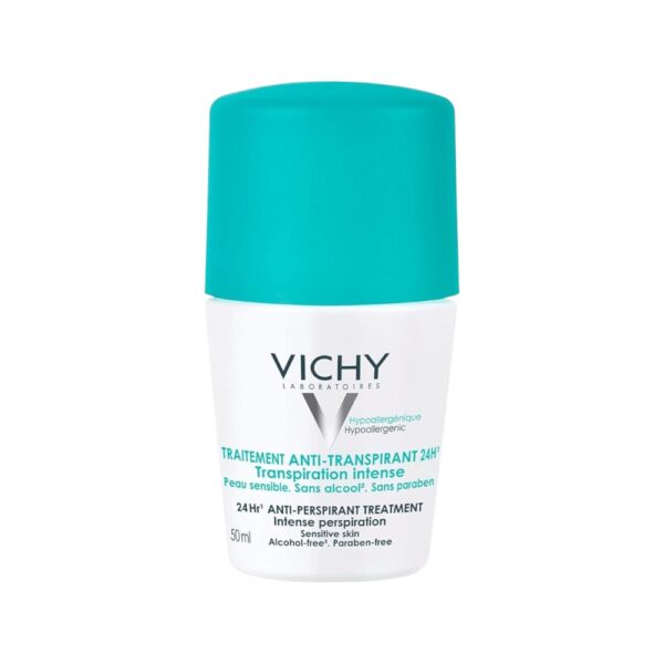 Vichy Anti-sweat And Anti-odor 48 Hour Effective Roll-on Deodorant 50 ml