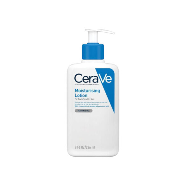 CeraVe Moisturizing Lotion 24-Hour Body and Face Moisturizer for Normal to Dry Skin