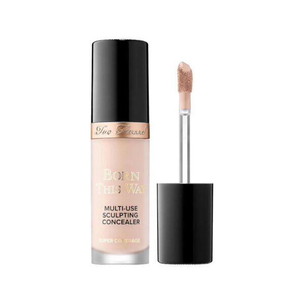 Too Faced Born This Way Multi-Use Sculpting Super Coverage Concealer - Vanilla, 15 ml (Pack of 1)