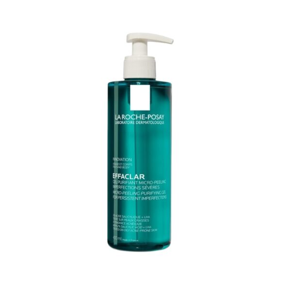 La Roche Posay Effaclar Micro 400 ml Oily/Acne Prone Purifying Body Peeling Gel - for Skin