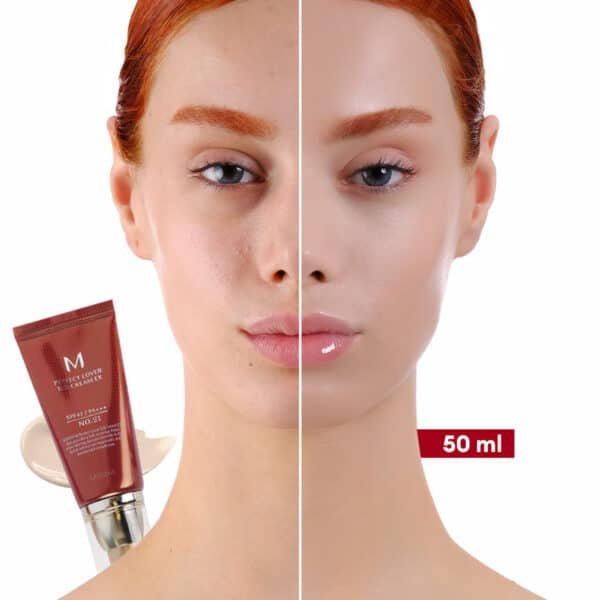 Multifunctional m Perfect Cover Bb Cream with Perfect Coverage Ex Spf42/Pa+++ No.21 (50ml)