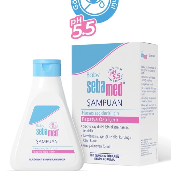 Baby Shampoo - Ph 5.5 Effective Chamomile Extract 250 ml