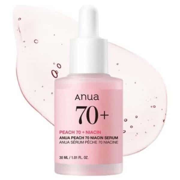 Peach 70% Niacinamide Serum brightening hydrating face serum 30ml