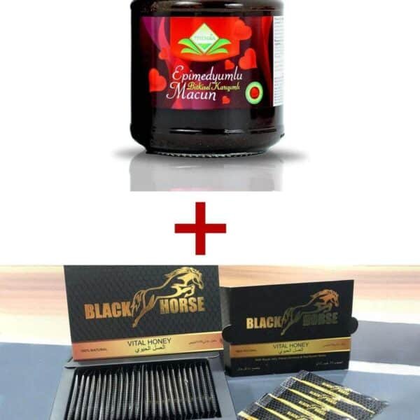 VIP Turkey Jam 240 Garam + Black Horse Honey 24 Packet