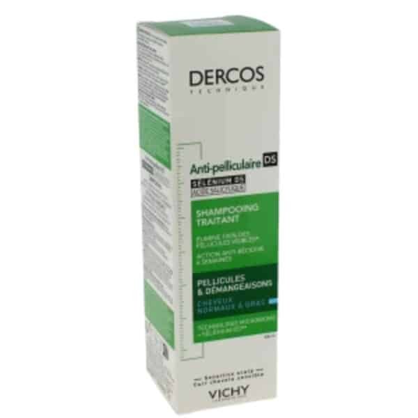 Dercos Technique Anti-Dandruff DS Shampoo Treating Dandruff & Itching Normal to Oily Hair Bott