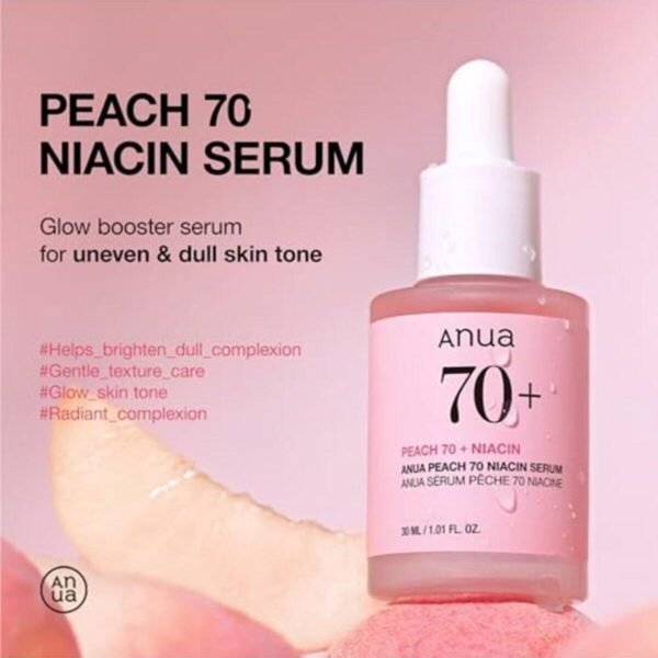 Pink Serum Duo for Glass Skin: Niacinamide + Tranexamic Acid & Peach Niacinamide Serum