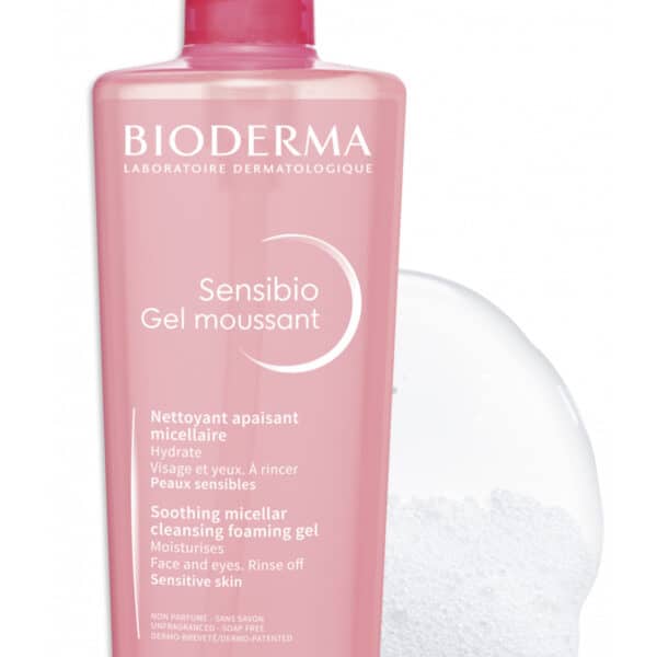 Sensibio Foaming Gel Sensitive and Normal Skin Micellar Facial Gel 500 ml