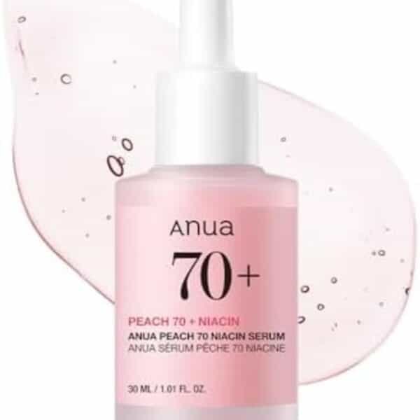 Peach 70% Niacinamide Serum brightening hydrating face serum hyperpigmentation treatment reduci