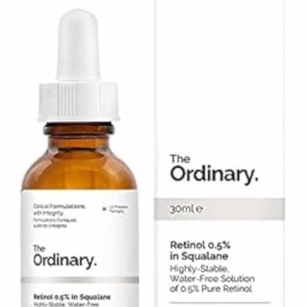 Retinol 0.5% in Squalane (30ml) – Water-Free, Lightweight Serum for Anti-Aging