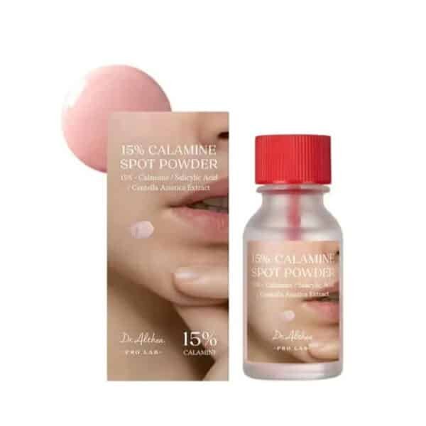 15% Calamine Spot Powder 15ml Calming & Soothing Solution for Acne, Redness, and Irritation