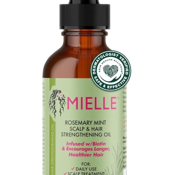 MIELLE Rosemary Mint Scalp & Hair Strengthening Oil 59 mL