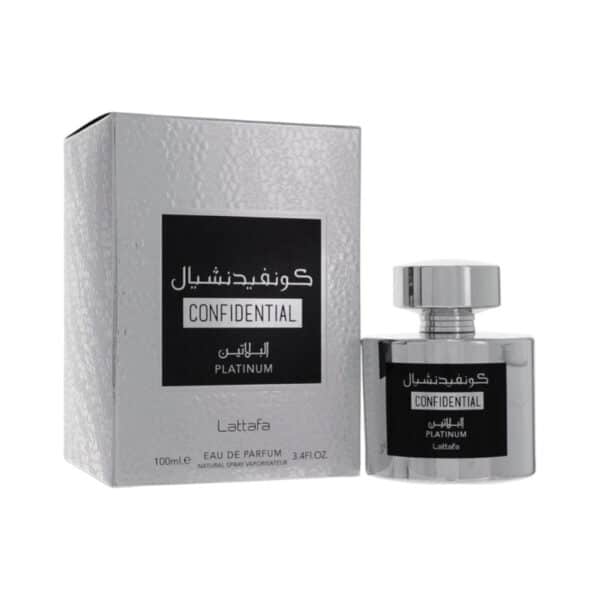 Confidential Platinum Eau De Parfum 100ml for Long Lasting Refreshing Fragrance