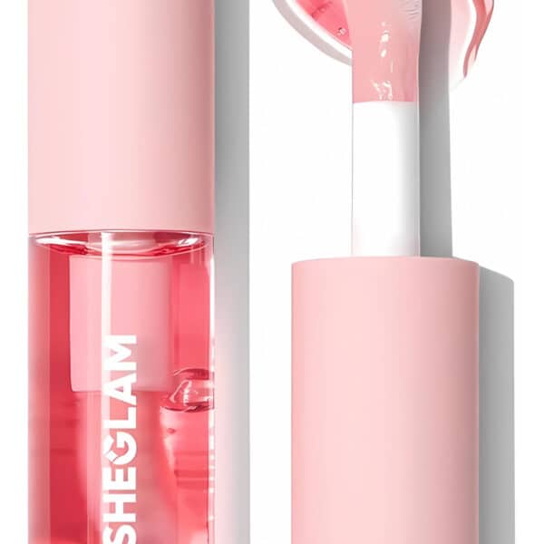 مكياج - زيت الشفاه المرطب جيلي واو - ملمع شفاه ممتلئ مع إسفنجة (بنكهة التوت) 6 غرام