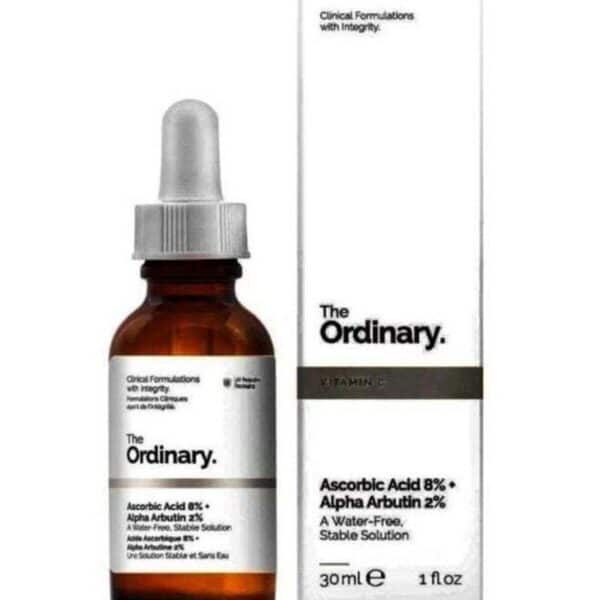 حمض الأسكوربيك 8% مع ألفا أربوتين 2% 30 مل