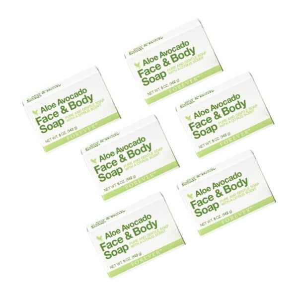AVOCADO FACE & BODY SOAP X6