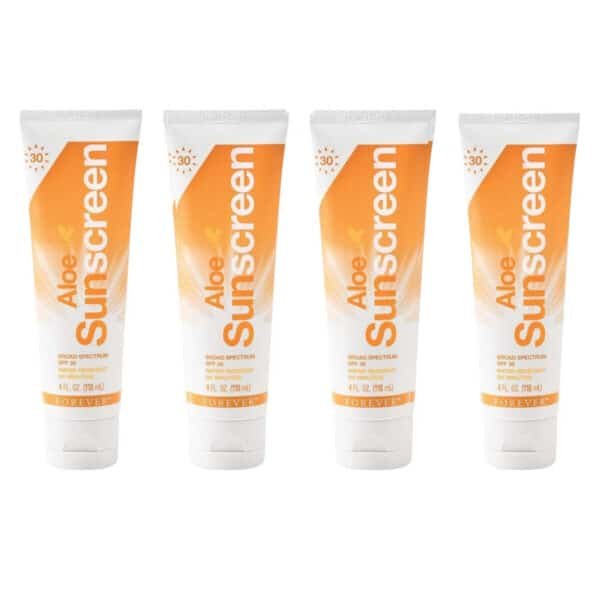 ALOE SUNSCREEN - X4