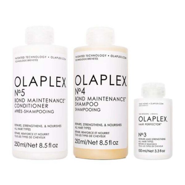 PACK OF 3 No 3 Hair Perfector No 4 Bond Maintenance Shampoo  No 5 Bond Maintenance Conditioner