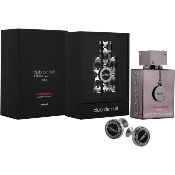 عطر كلوب دي نوي إنتنس للرجال، إصدار محدود، بخاخ عطر، 3.6 أونصة (مع أزرار أكمام)