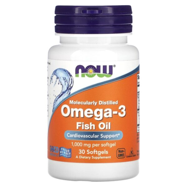 Omega 3, 30 Softgels, 1000 mg