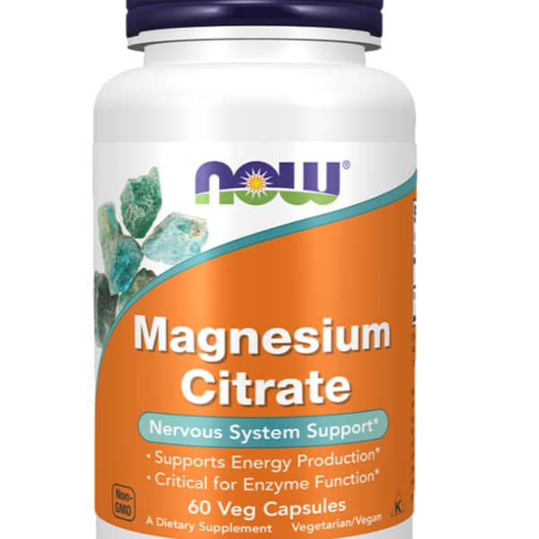 كبسولات سترات المغنيسيوم 60 كبسولة نباتية