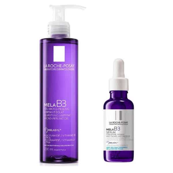 مجموعة ميلا بي 3 سيروم وجل ميلا لتنظيف الوجه