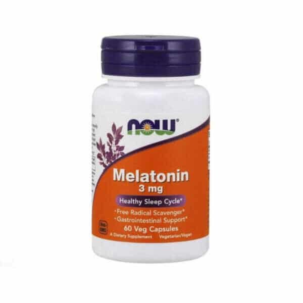MELATONIN 3 MG CAPSULES 60'S