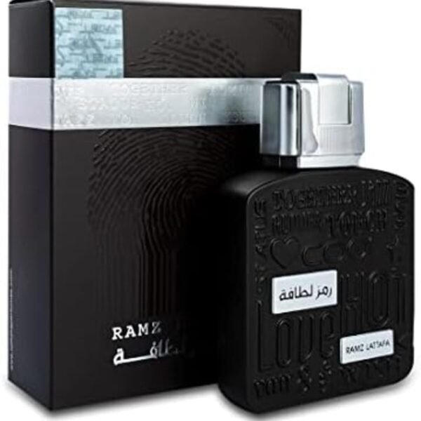Ramz Silver Eau de Parfum For Unisex, 100 ml
