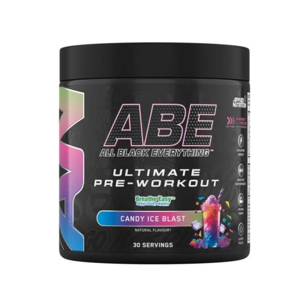 ABE Pre Workout Food Supplement, Candy Ice Blast, 375 Gm