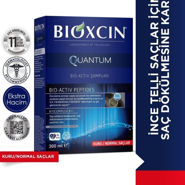 Quantum Normal Ve Kuru Saçlar Için Şampuan 300ml 2'li