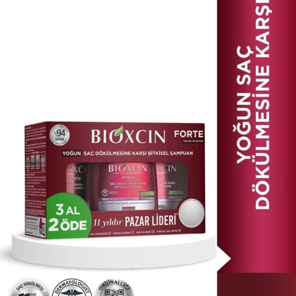 Forte Shampoo 3x300ml - Intensive Hair Loss, Buy 2 and Pay