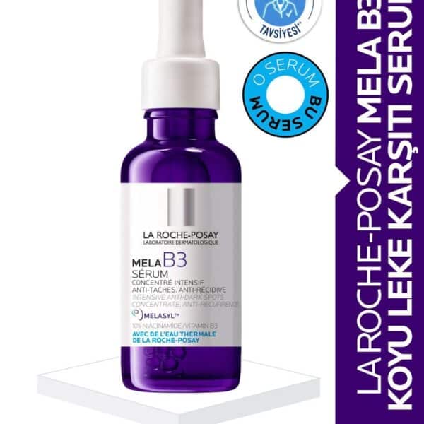 YAŞLANMA KARŞITI MELA B3 KOYU LEKE GÖRÜNÜMÜNÜ AZALTICI SERUM 30 ML..TÜM CİLTLERDE