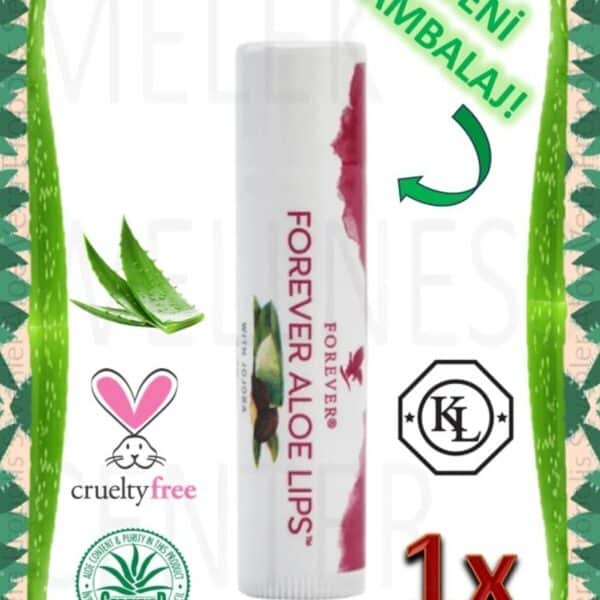 Foreve Aloe Lips - Lip Protection and Moisturizing Cream, 1 Piece - Coded