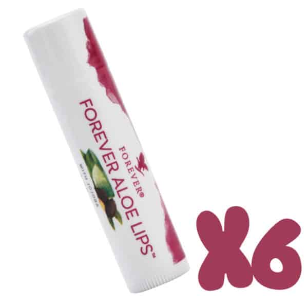 Living Aloe Vera Aloe Lips Lip Moisturizer 6 Pieces