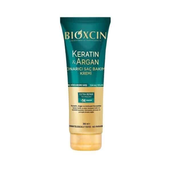 Nourishing, Repairing and Moisturizing Hair Care Cream with Keratin and Argan for All Hair Types 250ml