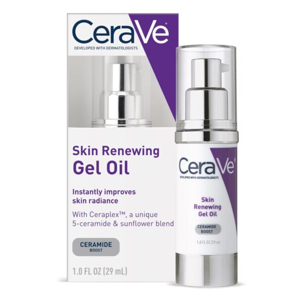 Skin Renewing Gel Oil with CeraPlex & Hyaluronic Acid, Non-Greasy, Fragrance-Free, 1 oz