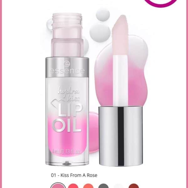 Hydra Kiss Lip Oil - Lip Gloss, 01 Kiss From A Rose