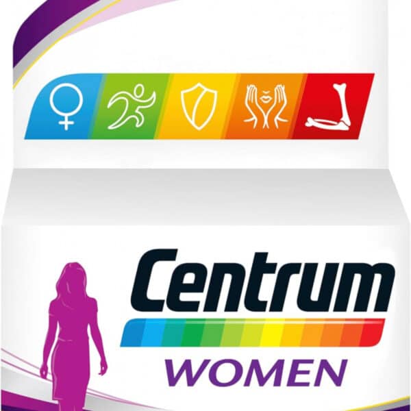 أقراص الفيتامينات المتعددة للنساء، عبوة من 60 قرصًا