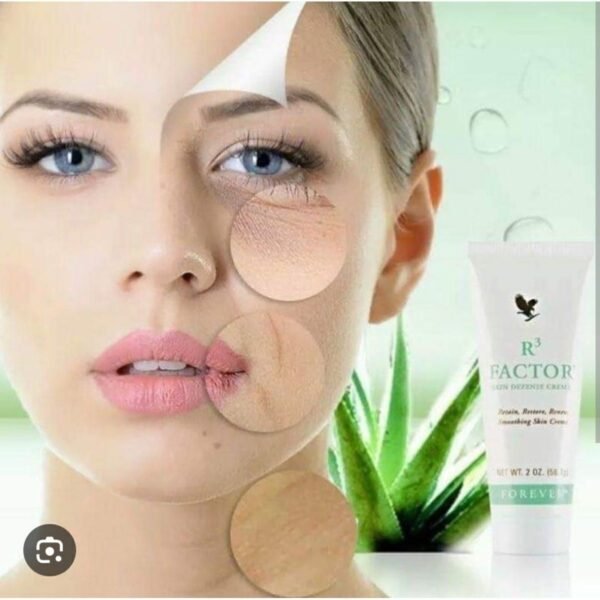 Aloe Vera R3 Factor Skin Defense Creme Moisturizer -Code-069
