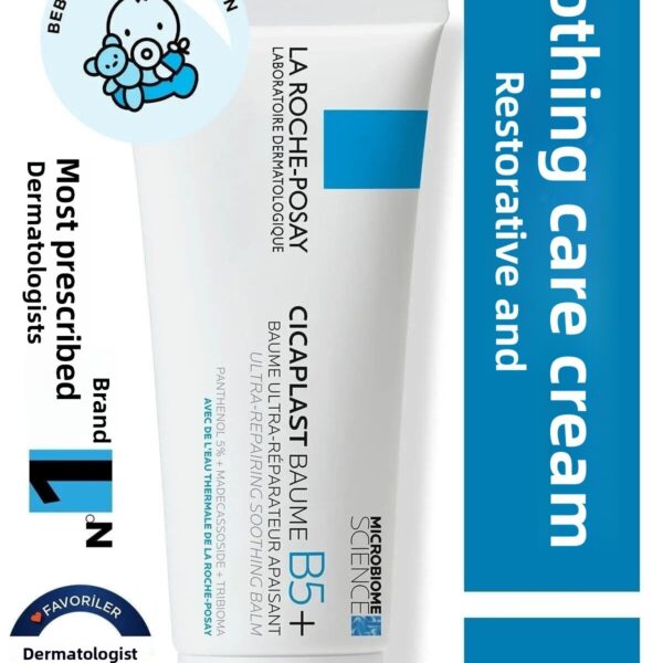 Cicaplast Baume B5 - Repairing Body, Face and Lip Cream for Dry and Irritated Skin 100 ml