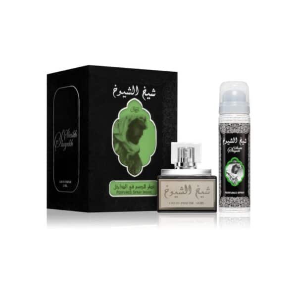 Lattafa Sheikh Shuyukh Eau De Perfume 50ml + Deo 50ml Inside