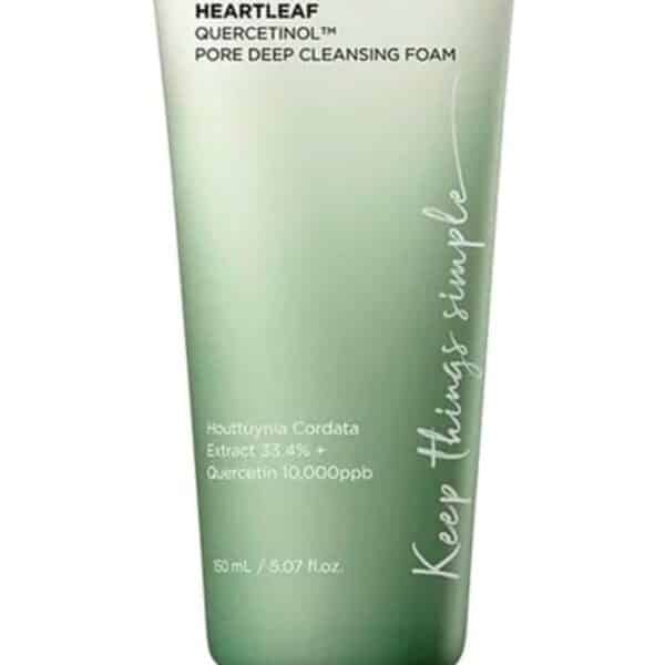 HEARTLEAF QUERCETINOL PORE DEEP CLEANSING FOAM 150ml